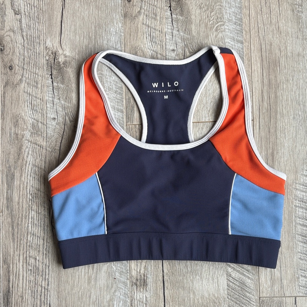 Wilo The Label Anthropologie Color Block Sports Bra